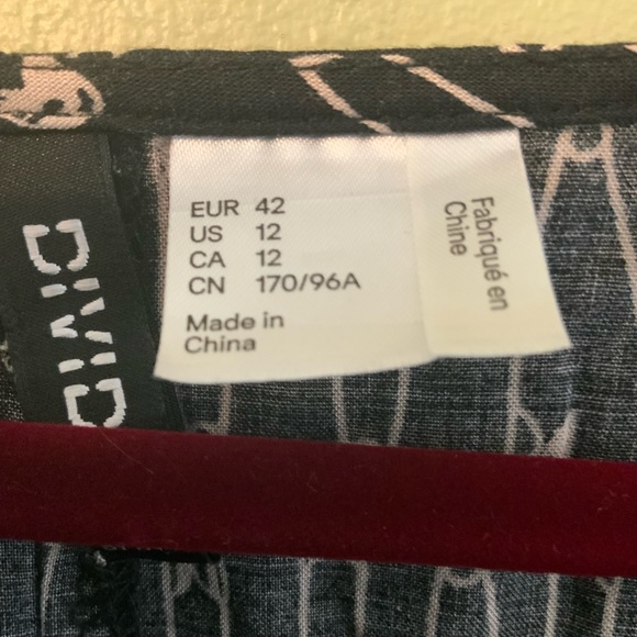 Safety Pin Button Down Dress - Picture 8 of 8